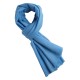 Sky blue handwoven cashmere scarf