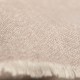 Cashmere scarf in beige/white melange