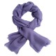 Amethyst pashmina stole in 2 ply twill weave