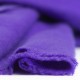 Blue-violet cashmere scarf in twill weave