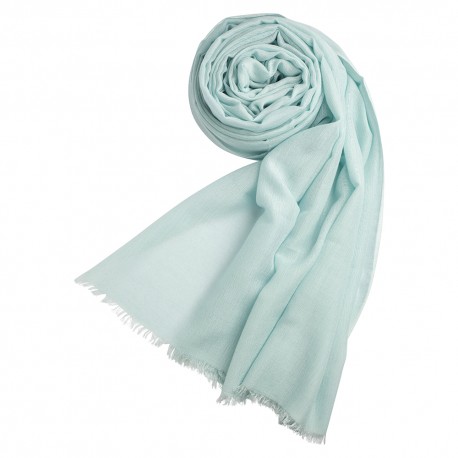 Opal coloured pashmina shawl in cashmere/silk Opal coloured pashmina shawl in cashmere/silk