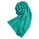Dark green pashmina shawl in cashmere and silk