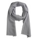 Small cashmere scarf in off white