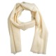 Small cashmere scarf in light grey