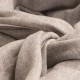 Cashmere scarf in natural light grey melange