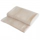 Off-white cashmere cable knit blanket