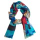 Cashmere shawl with print