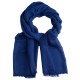 Dark blue pashmina stole in diamond weave