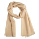 Beige pashmina stole in diamond weave