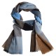 Checkered pashmina stole in four colours