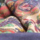 Dark blue paisley scarf