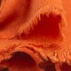 Rust orange cashmere scarf