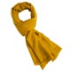 Curry yellow cashmere scarf