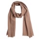 Small cashmere scarf in off white