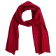 Small burgundy cashmere scarf