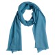 Small dove blue cashmere scarf