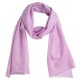 Small fuchsia colored cashmere scarf