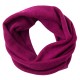 Plum coloured neck warmer in cashmere