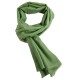 Sage green twill woven cashmere scarf