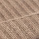 Taupe cashmere beanie