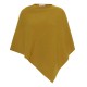 Curry coloured cashmere poncho