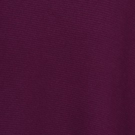 Plum coloured cashmere poncho