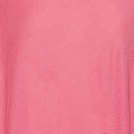 Lightweight silk/cashmere poncho in pink