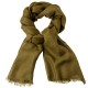 Dark olive green diamond woven pashmina shawl