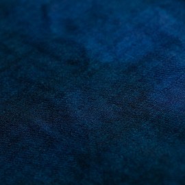 cashmere shawl in navy blue spray pattern