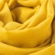 Curry yellow pashmina shawl in cashmere and silk