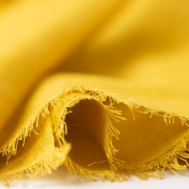Curry yellow pashmina shawl in cashmere and silk