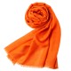 Grey pashmina shawl in cashmere and silk