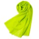 Dark green pashmina shawl in cashmere and silk