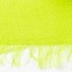 Lime green square cashmere scarf