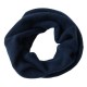 Navy blue neck warmer in cashmere