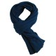Navy blue cashmere scarf