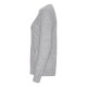 Cashmere sweater grey marled