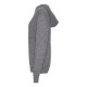 Cashmere hoodie grey marled