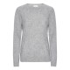 Cashmere sweater grey marled
