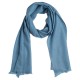 Small dove blue cashmere scarf