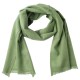 Small cashmere scarf in off white