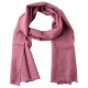 Small fuchsia colored cashmere scarf