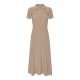 Beige knitted dress in lovely merino/cashmere quality