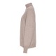 Oversize cashmere sweater in beige