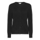 Black cashmere cardigan