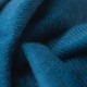 Ocean blue cashmere scarf in twill weave