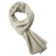 Purple cashmere scarf in twill weave