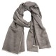 Navy pashmina shawl in cashmere and silk