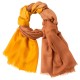 Shaded pashmina shawl in navy and golden