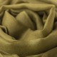 Olive green giant shawl in cashmere 200 x 140 cm